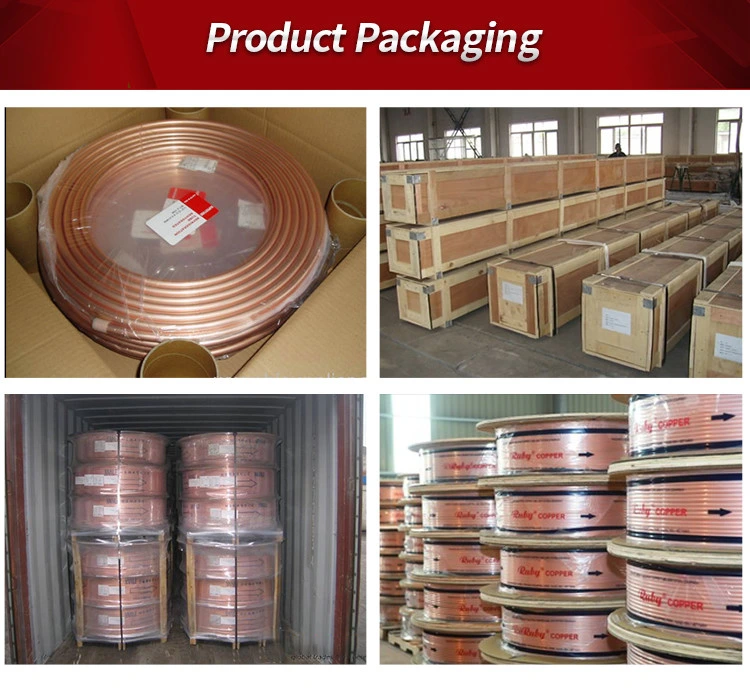 ASTM Uns C10100 রেড কপার টিউবিং সিমলেস কপার রাউন্ড টিউব 1